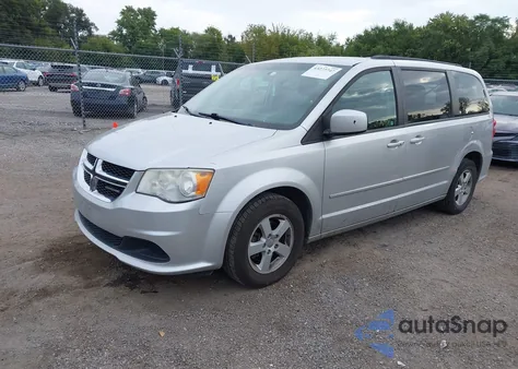 2012 Dodge Grand Caravan Sxt из США, поврежденный, VIN 2C4RDGCG1CR197431